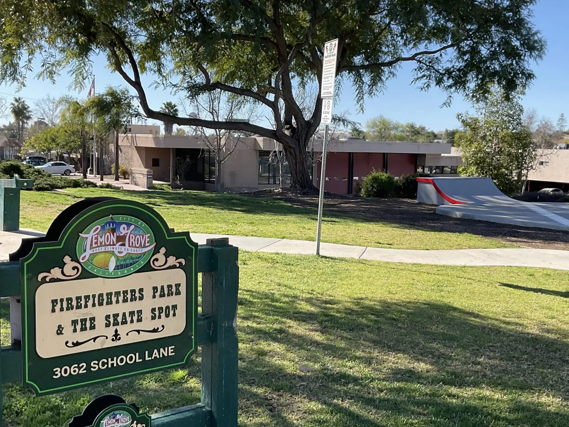 Firefighter Skate Park Lemon Grove